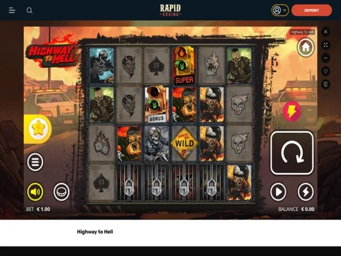 Rapid Casino Képernyőkép 1